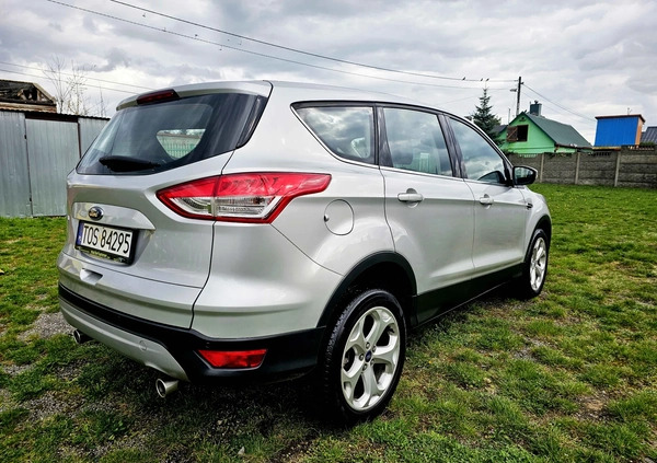 Ford Kuga cena 53900 przebieg: 199000, rok produkcji 2014 z Zielonka małe 436